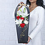 Opulent Elegance Bouquet & Truffle Cake Combo