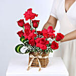 Love For Roses Basket