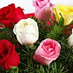 Special 8 Mixed Roses Bouquet