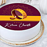 Karwa Chauth Special Vanilla Cake- 2 Kg