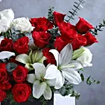 Crimson N Ivory Opulence