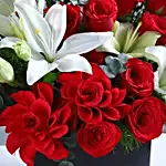 Crimson N Ivory Opulence