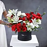 Crimson N Ivory Opulence