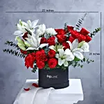 Crimson N Ivory Opulence