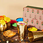 Fabindia Brass Glass Set