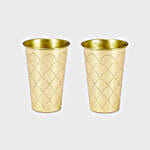 Fabindia Brass Glass Set