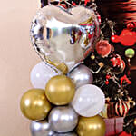 Christmas Theme Balloon Backdrop