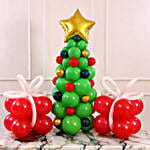 Christmas Tree Balloon Bouquet