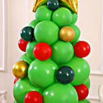 Christmas Tree Balloon Bouquet
