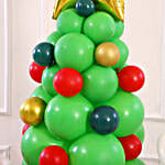 Christmas Tree Balloon Bouquet