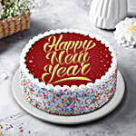 New Year Special Vanilla Cake- Eggless 2 Kg