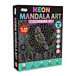 JoGenii Neon Mandala Art Colouring Kit