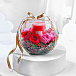 Rose & Candle Serenade