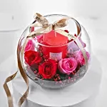 Rose & Candle Serenade