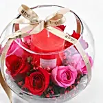Rose & Candle Serenade