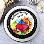 Makar Sankranti Celebration Chocolate Cake Half Kg