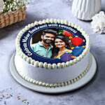 Makar Sankranti Eggless Pineapple Cake Half Kg