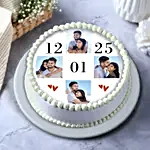 Personalised Pineapple Cake 1Kg