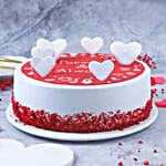 Forever & Always Red Velvet Cake 500gm Eggless