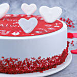 Forever & Always Red Velvet Cake 500gm Eggless