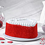 Romantic Red Velvet Heart Cake 1 Kg