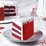 Romantic Red Velvet Heart Cake 1 Kg