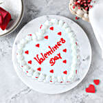 Truffle Heart Shaped Love Cake 500gm Eggless