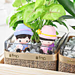 Evergreen Romance Plant Duo