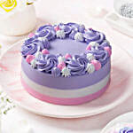Rose Chocolate Cake With Heart Shaped Topper 1Kg Eggless