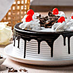 Black Forest Cake With Heart Shaped Topper 1 Kg
