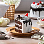 Black Forest Cake With Heart Shaped Topper 1 Kg
