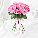 Blushing Sensation Rose Bouquet