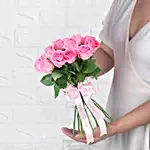 Blushing Sensation Rose Bouquet