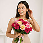 Hues of Love Rose Bouquet