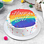 Holi Delight Eggless Cream Cake  1 Kg