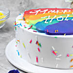 Holi Delight Eggless Cream Cake  1 Kg