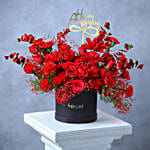 Rosey Love Special Anniversary Arrangement
