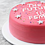 Choco Truffle Women's Day Cake - Eggless
