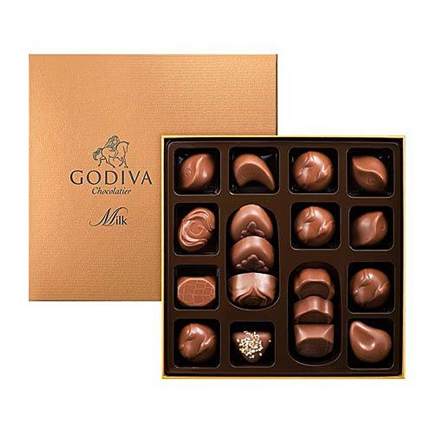 Godiva Milk Chocolates Box