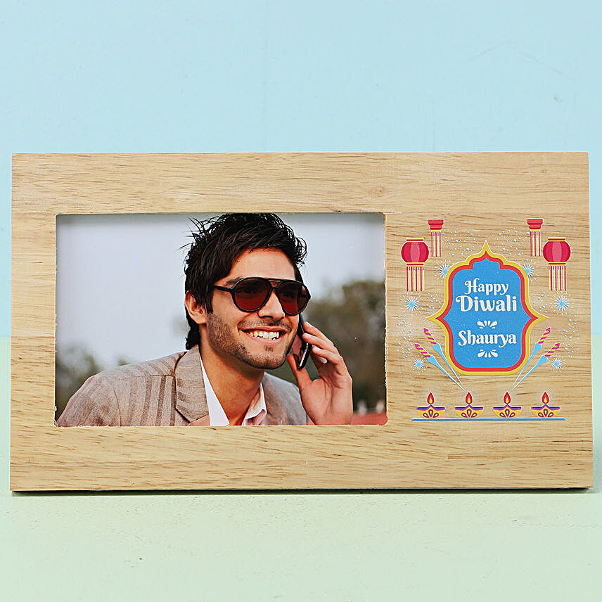 Personalised UV Printed Frame For Diwali