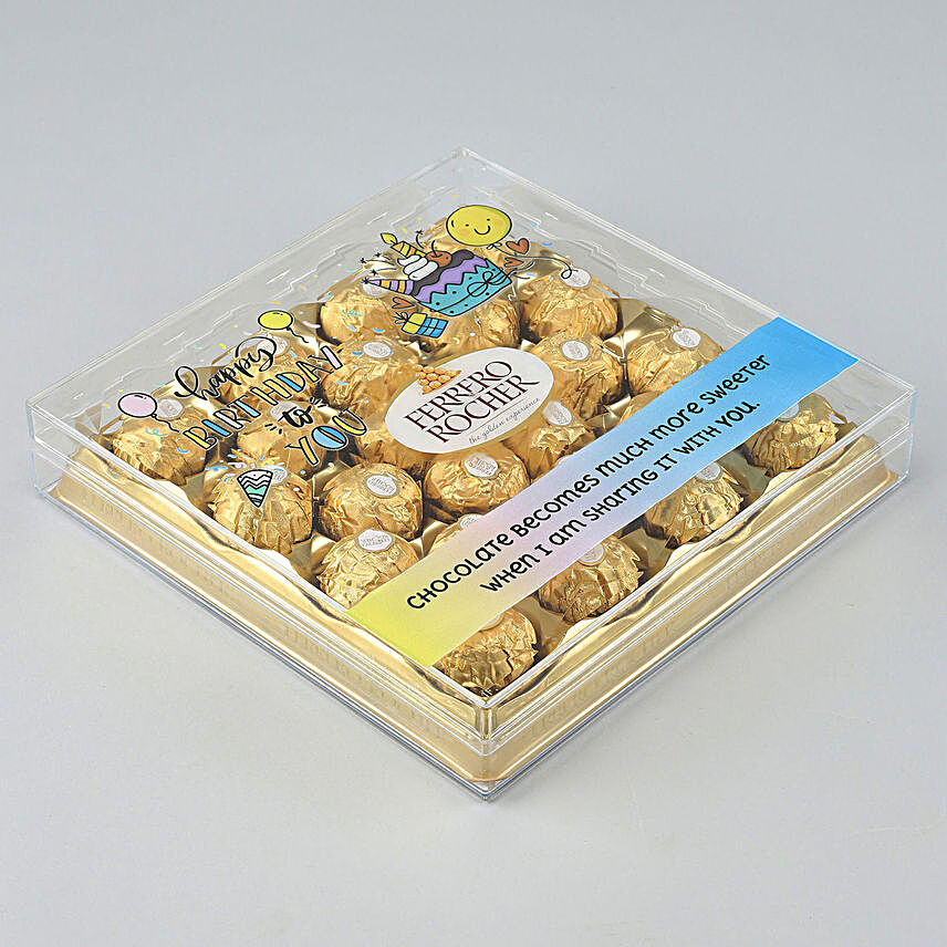 Special Birthday Ferrero Rocher Box