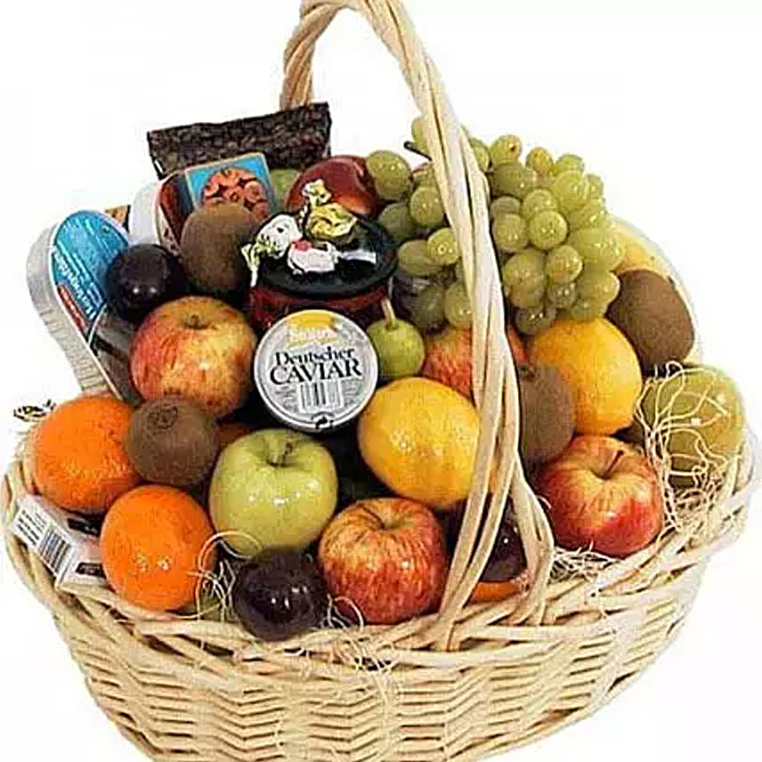 Full of Fruits:Get Well Soon Gifts to Saudi Arabia