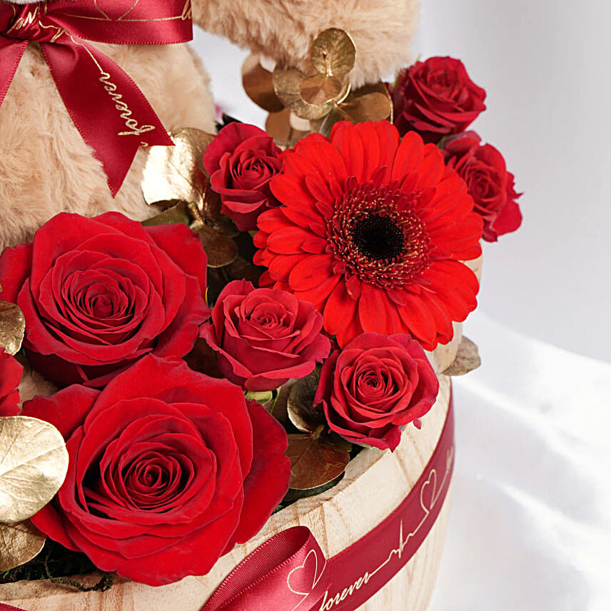 Cozy Valentine Gift Basket