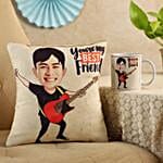 My Best Friend Personalised Cushion Mug