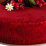 Half Kg Delicious Red Velvety Cake