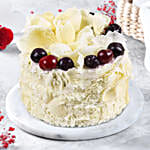 Heavenly White Forest Cake Half Kg