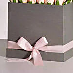 Premium Pink Roses Box Arrangement