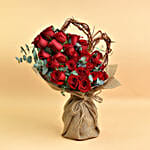 Heart and Roses Bouquet