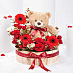 Cozy Valentine Gift Basket
