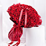 Mesmerizing Valentine Bouquet  111 Red Roses